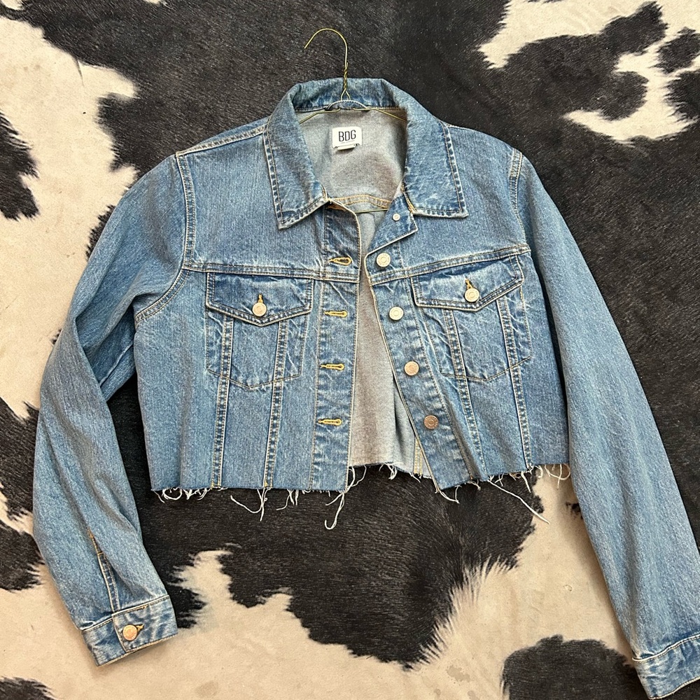 BDG cropped denim jacket